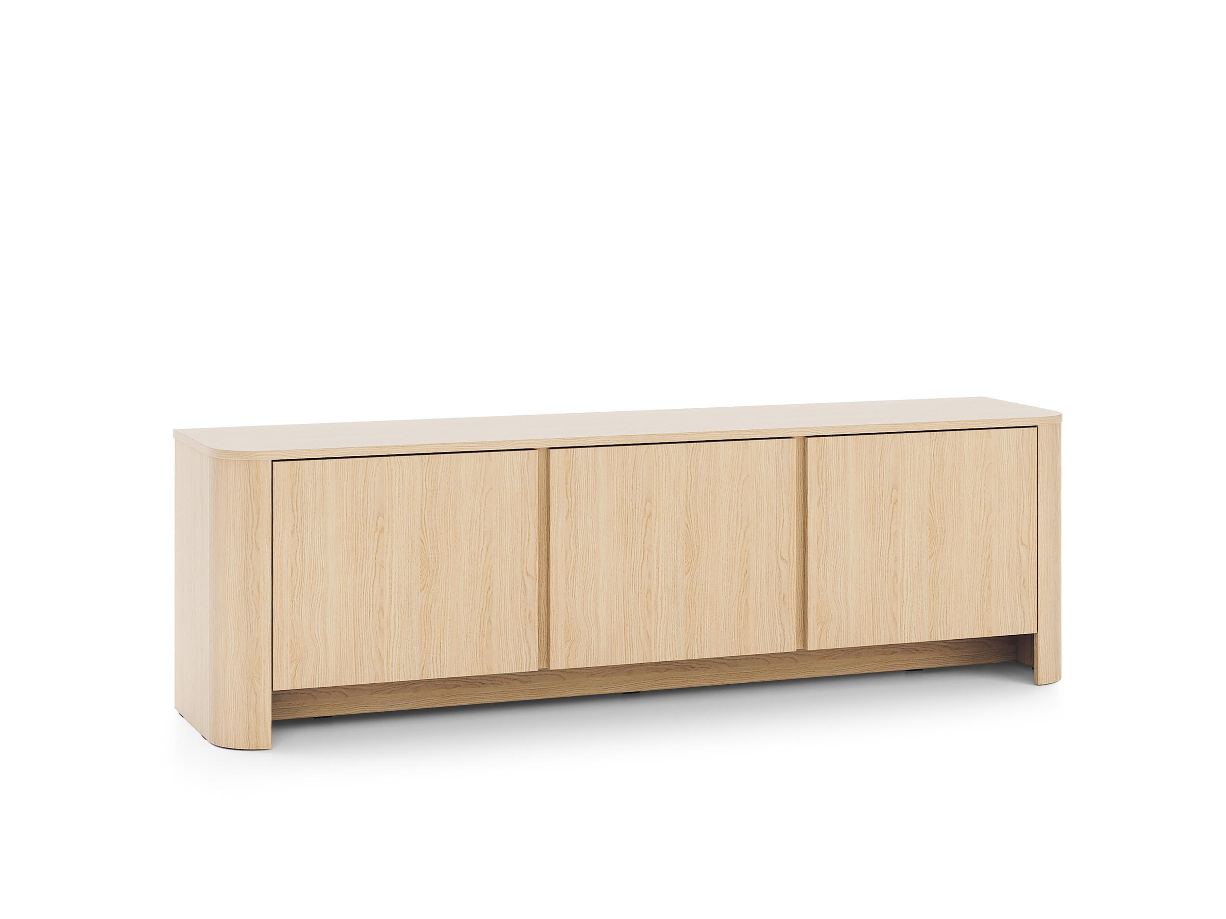 Bettso Rtv-Schrank Hellbraun 168x52x39 cm