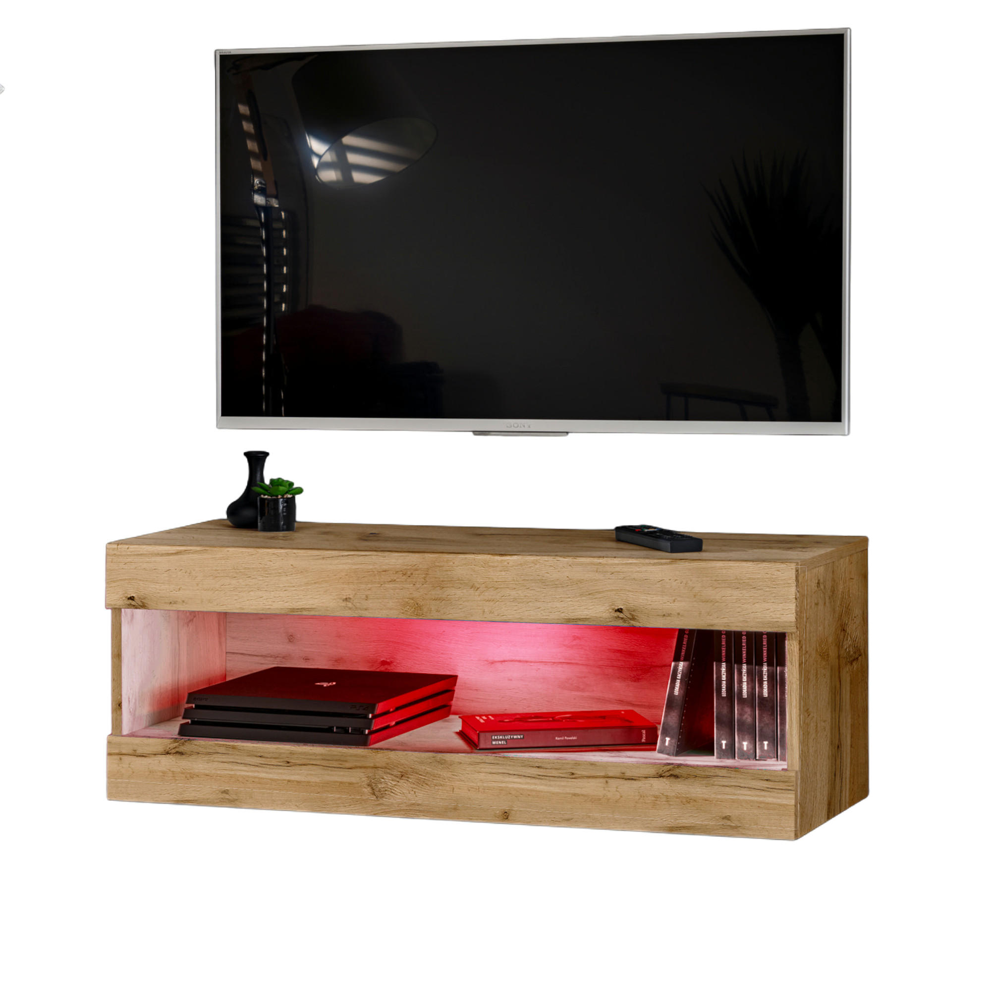 Komodee Hängeboard Eiche Wotan 100x36x35 cm