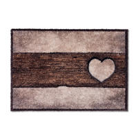 TEPPICH LÄUFER PURE & SOFT - Braun, Textil (50/70cm) - Astra