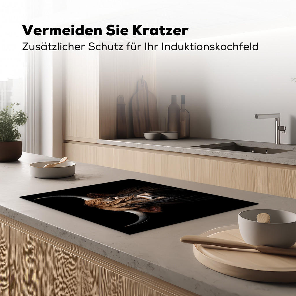 Thumbnail - MuchoWow Herdabdeckplatte, Braun, Kunststoff, Rechteckig, 71x52x0.2 cm, Made in Europe, Küchen, Küchenelektrogeräte, Her...