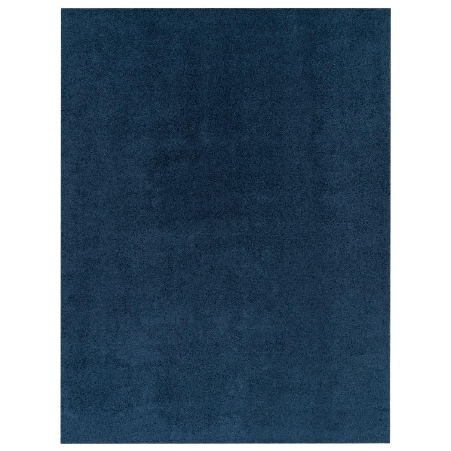FLACHWEBETEPPICH Navy 240 x 340 cm - Blau, Kunststoff (240/340cm) - TT Home