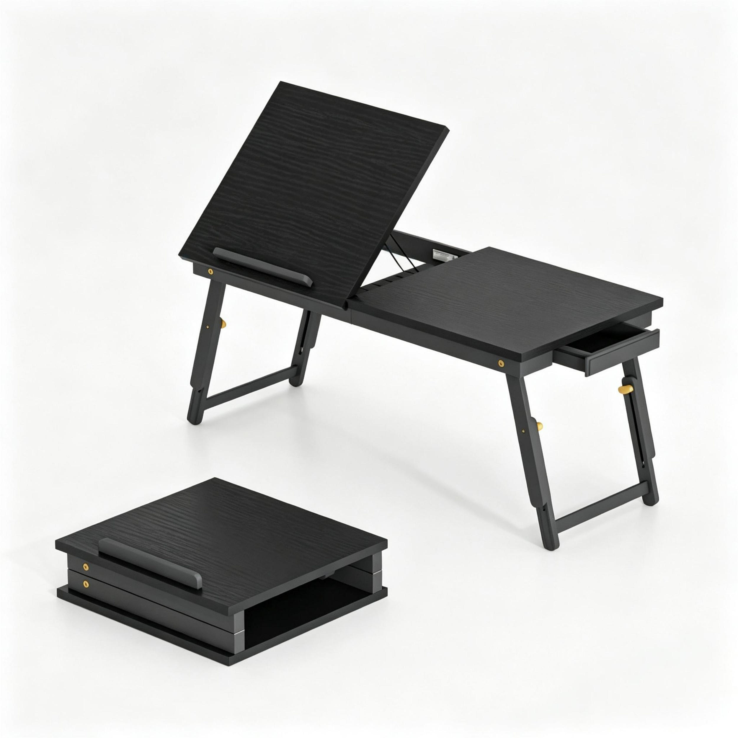 XXXLutz Laptoptisch Schwarz 33x34x83.5 cm