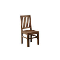 STUHL Massivholz 45 x 45 x 100 cm dunkelbraun TORONTO #131 - Dunkelbraun, Holz (45/100/45cm) - Massivmoebel24