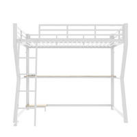 HOCHBETT 90/200 cm Weiß - Weiß, Metall - Raumix