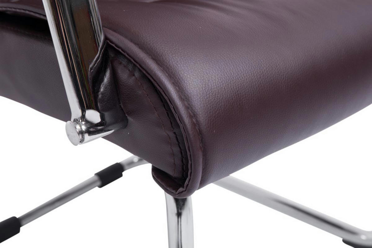 SCHWINGSTUHL 2er Set Lederlook Braun - Braun, Textil/Metall (58/100/66cm) - CLP