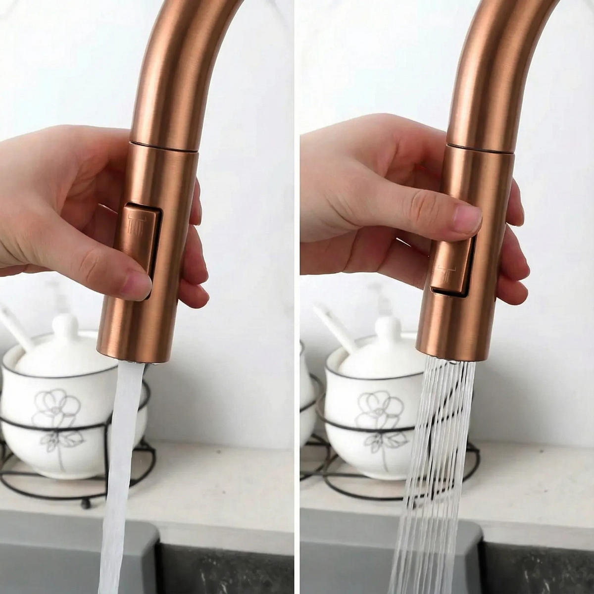 KÜCHEARMATUR Rea Eco Fresh Brush Copper - Kupferfarben, Metall (3.5/37.5/18cm) - REA