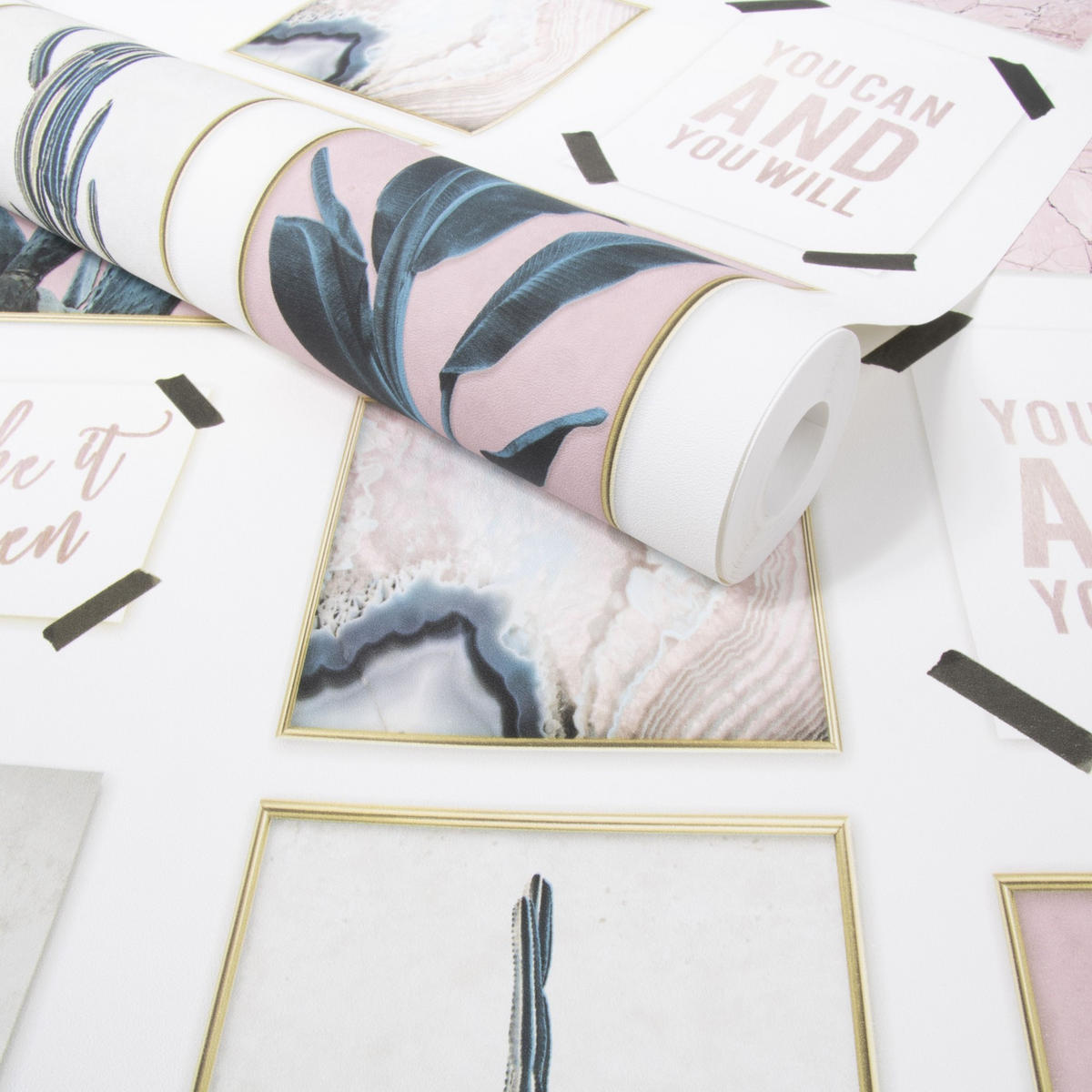 VLIESTAPETE Maddy 1000x53cm - Multicolor, Papier/Kunststoff (53/1000cm) - Superfresco Easy