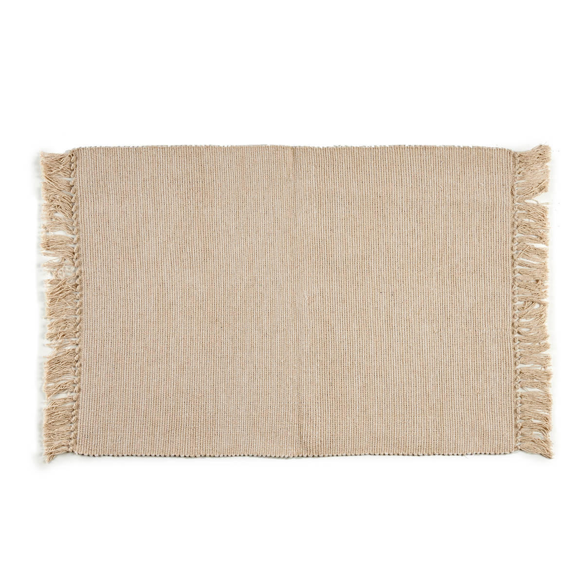 WEBTEPPICH 80/120 cm - Beige, Naturmaterialien (80/120cm) - Giftdecor