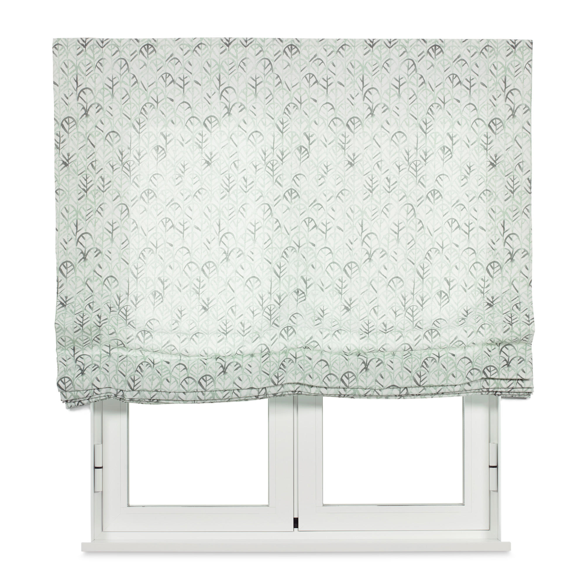 RAFFROLLO Toxa Leaf Grün 165 X 175 cm - Grün, Textil (165/175/175cm) - VIEWTEX