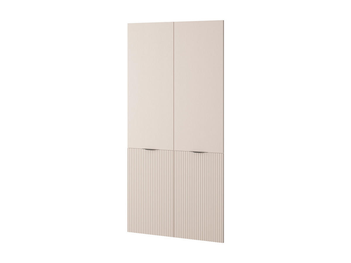 DREHTÜRENSCHRANK ATELIO 101/200/51 cm Modern Kleiderschrank 2-türig Beige - Beige, Holzwerkstoff (101/200/51cm) - MASSENO