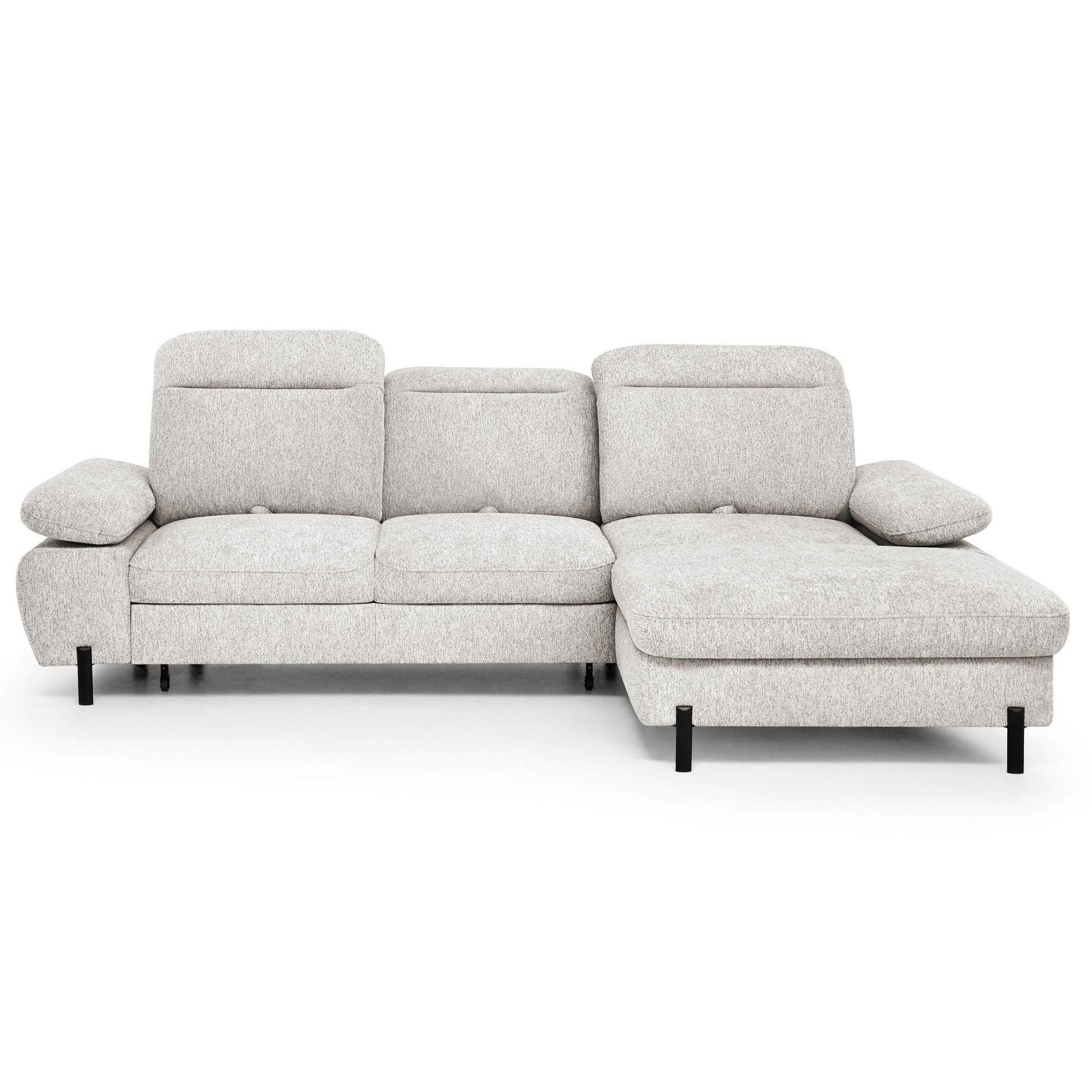 Beautysofa Eckschlafsofa Beige 285x190 cm
