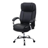 XXL BÜROSTUHL Schwarz - Schwarz, Textil (76/130/74cm) - MCW