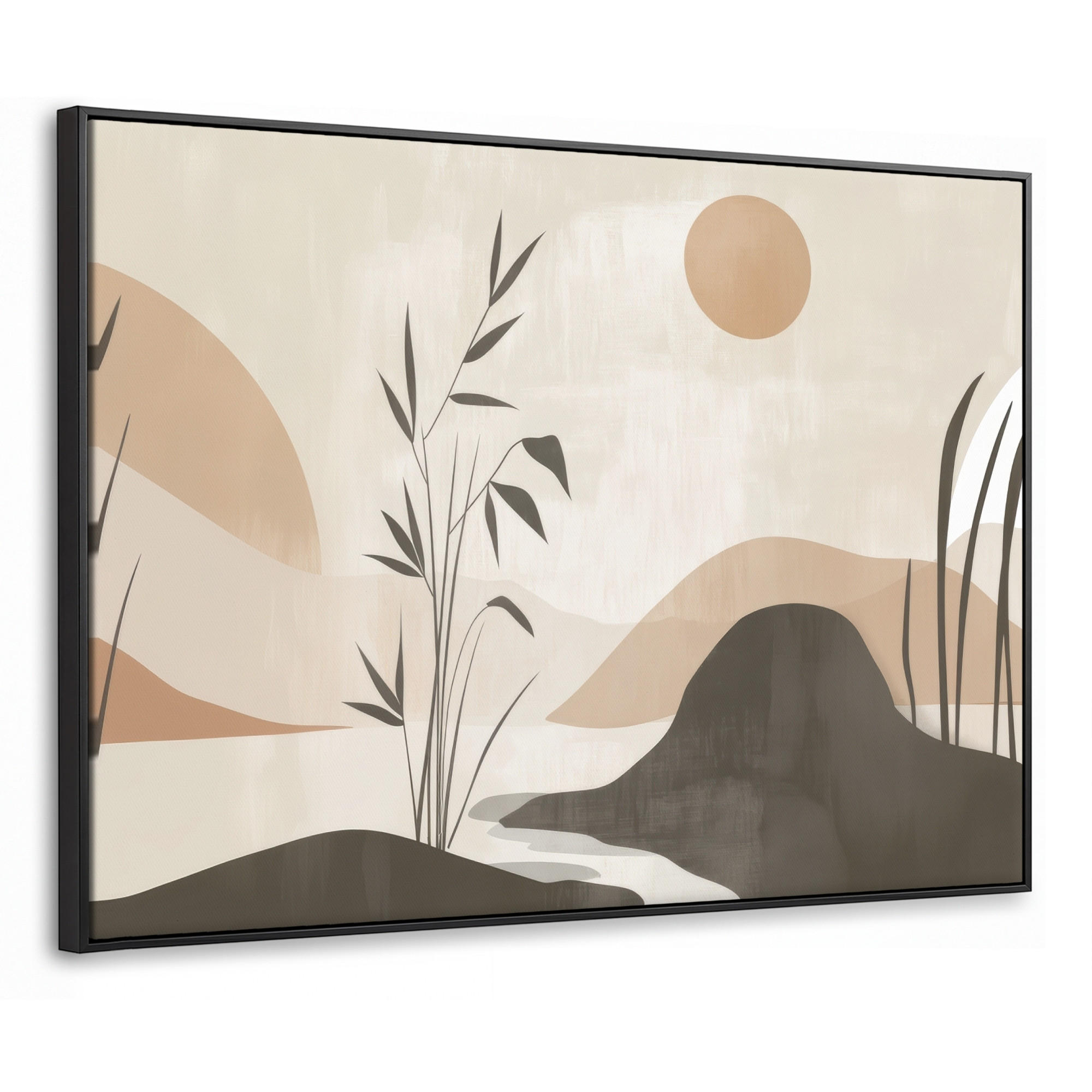 MuchoWow Leinwand Cognac 80x60 cm