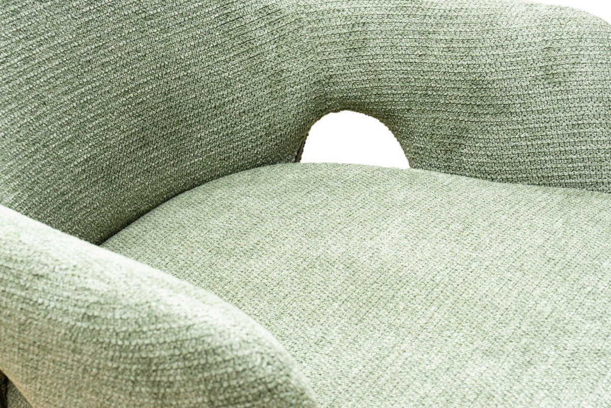 ESSZIMMERSTUHL Merlin, Webstoff, Grün - Grün, Textil (61/87/58cm) - dasmöbelwerk