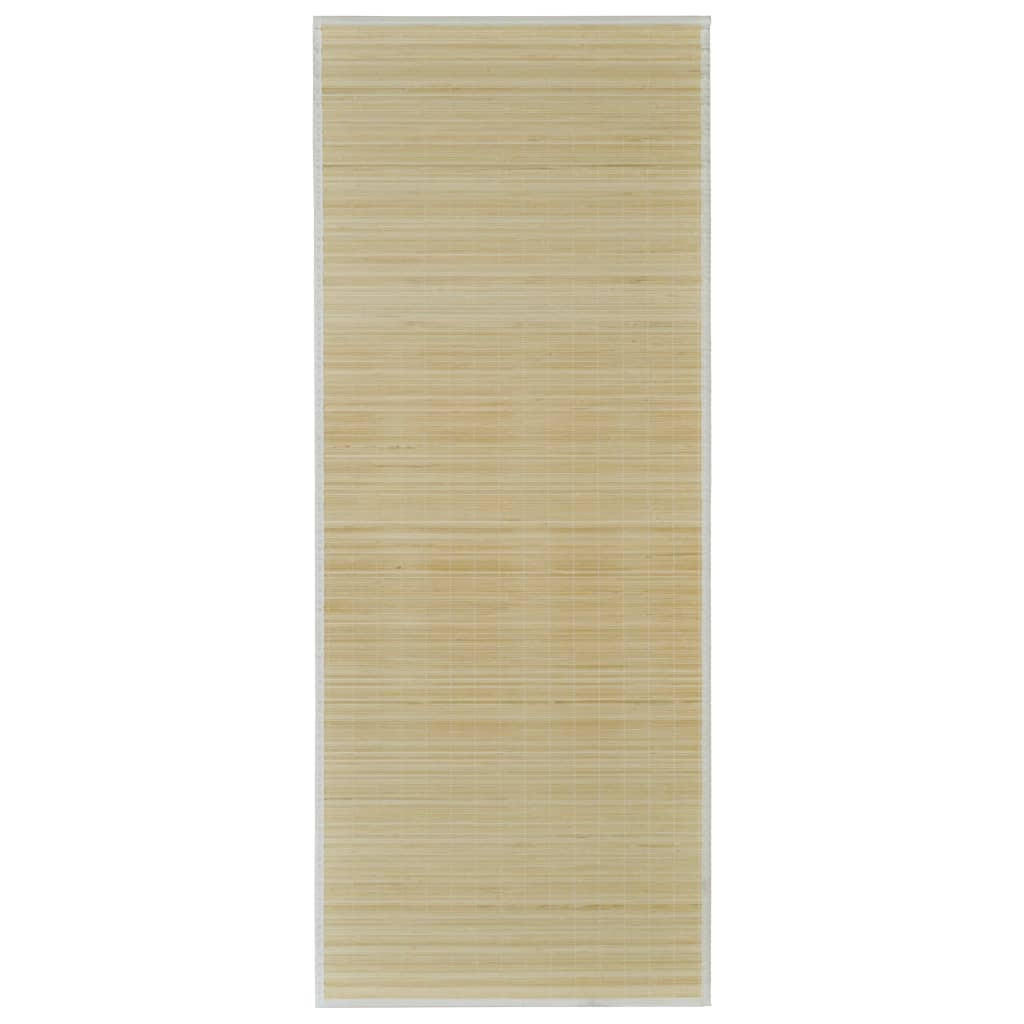 TEPPICH Bambus Natur Rechteckig 120x180 cm - Beige, Holz (120/180cm) - furnicato