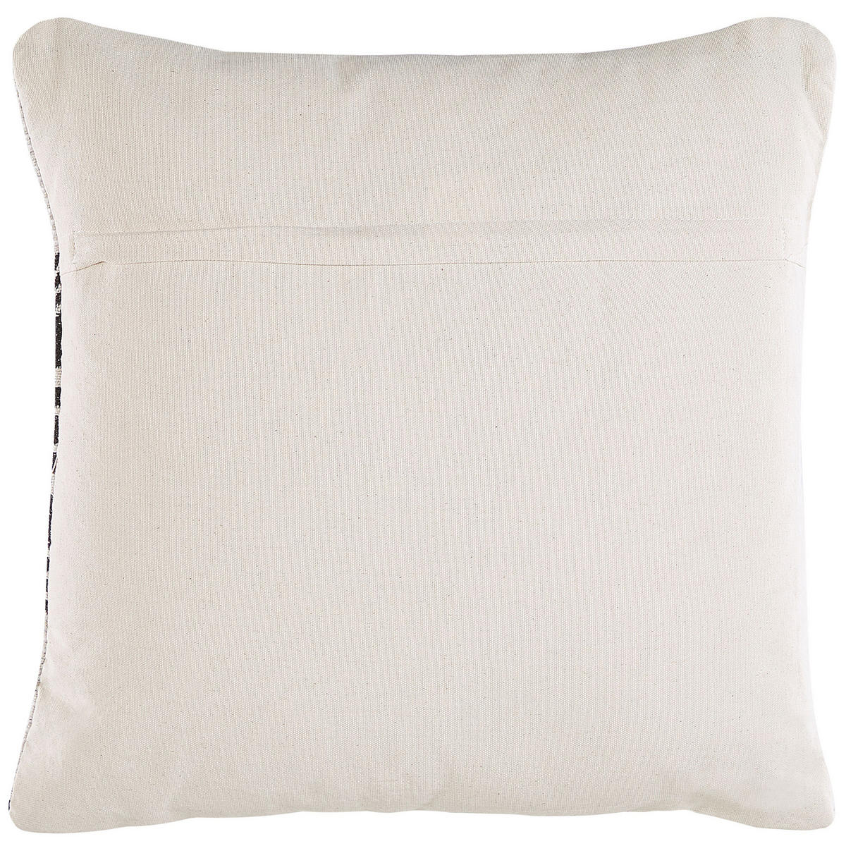 DEKOKISSEN 2er-Set Schwarz-Weiß 45/45 cm Koture - Schwarz, Naturmaterialien/Textil (45/45cm) - Beliani