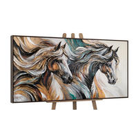 GEMÄLDE Bewegungsenergie Schattenfugenrahmen Grau 100x50 cm - Grau, Holz (100/50cm) - YS-art gallery