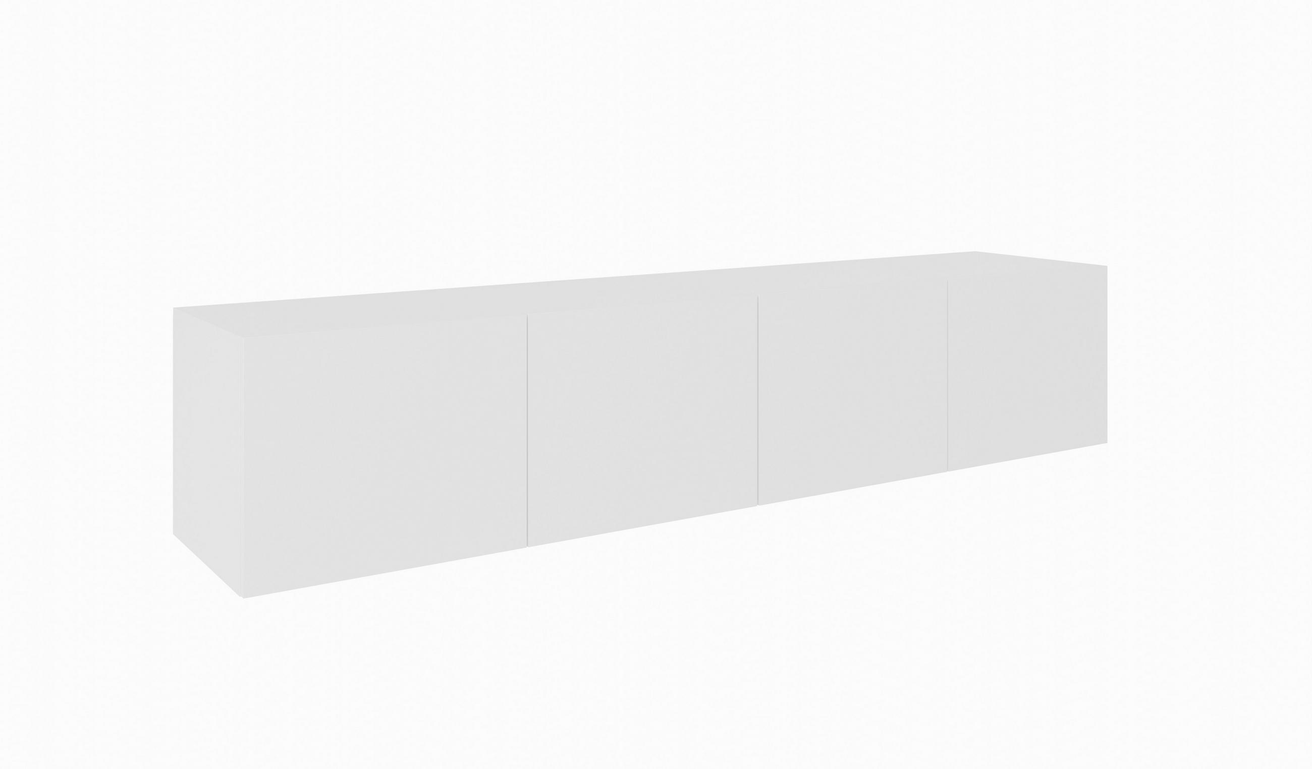 TV-SCHRANK LIO - Weiß, Holzwerkstoff (200/41/40cm) - Meblini