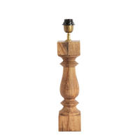 LAMPENFUSS Cumani Braun 10/10/47 cm - Braun, Holz (10/10/47cm) - Light & Living