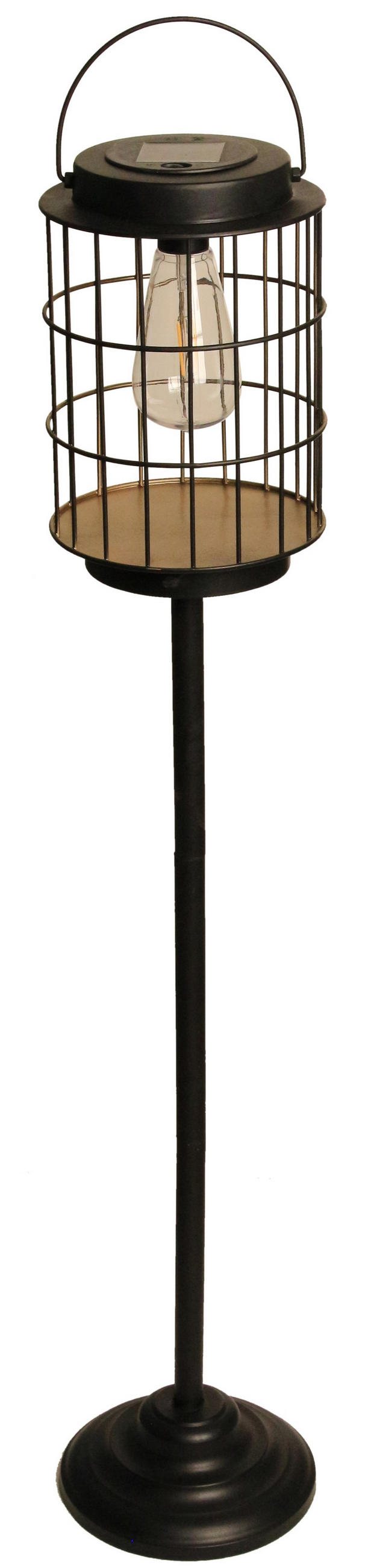 STEHLAMPE 16.2/109/16.2cm - Schwarz, Metall (16.2/16.2/109cm) - Luxform