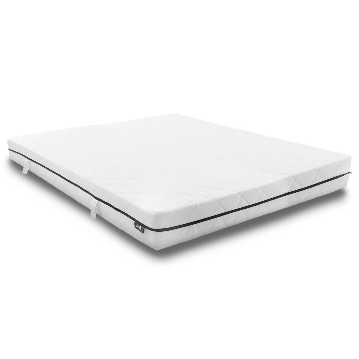 FEDERKERNMATRATZE Superior 120x200 cm - Weiß, Textil (120/200cm) - Sleezzz