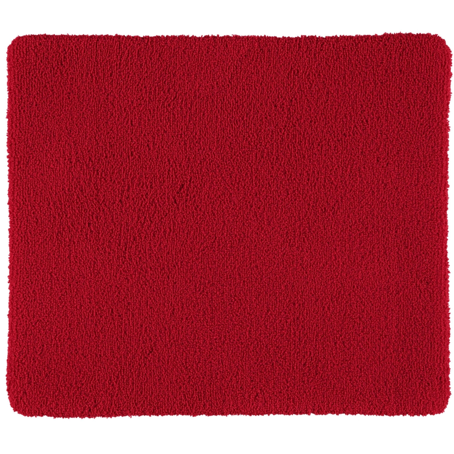 BADTEPPICHE SQUARE CARDINAL - 349 - Rot, Textil (50/60cm) - Rhomtuft