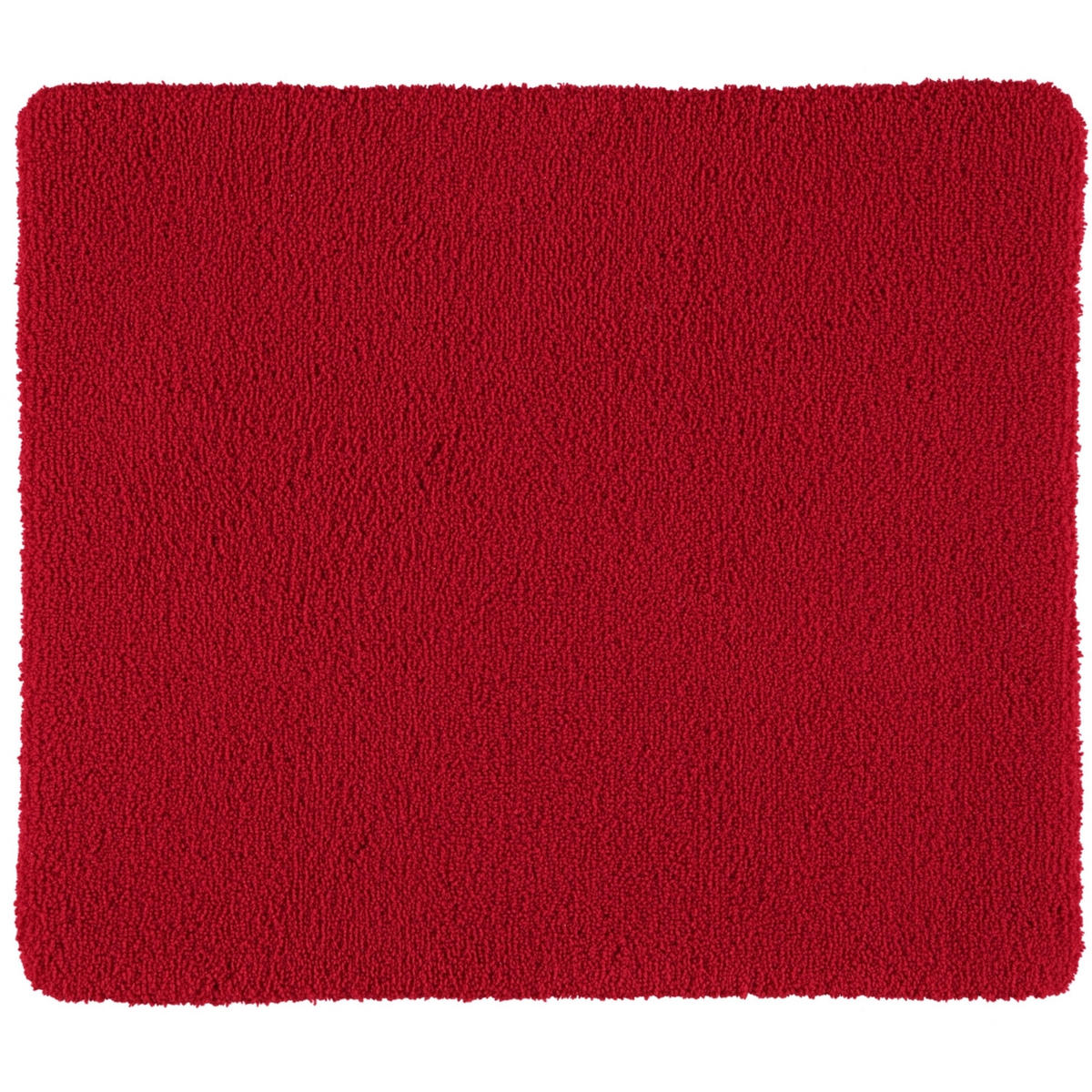 BADTEPPICHE SQUARE CARDINAL - 349 - Rot, Textil (50/60cm) - Rhomtuft