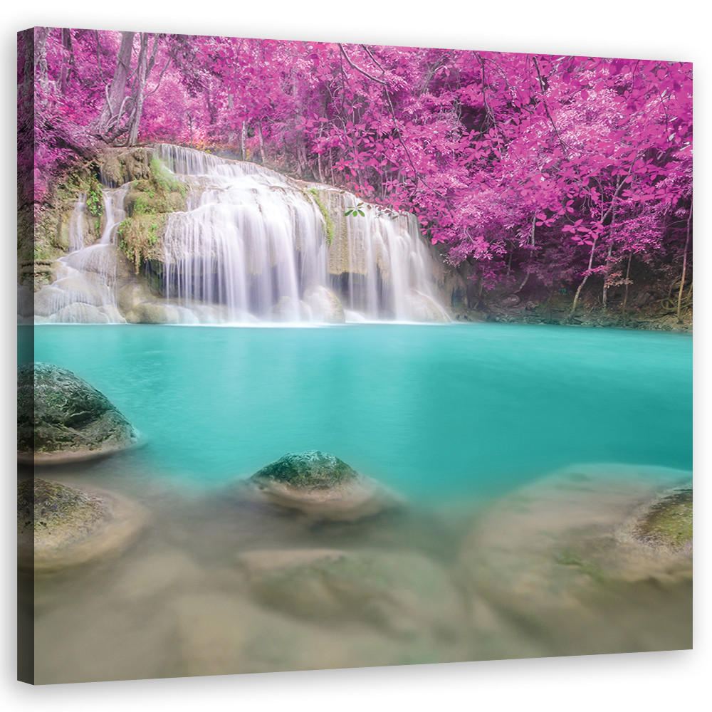 Feeby Wandbild Lila 30x30 cm