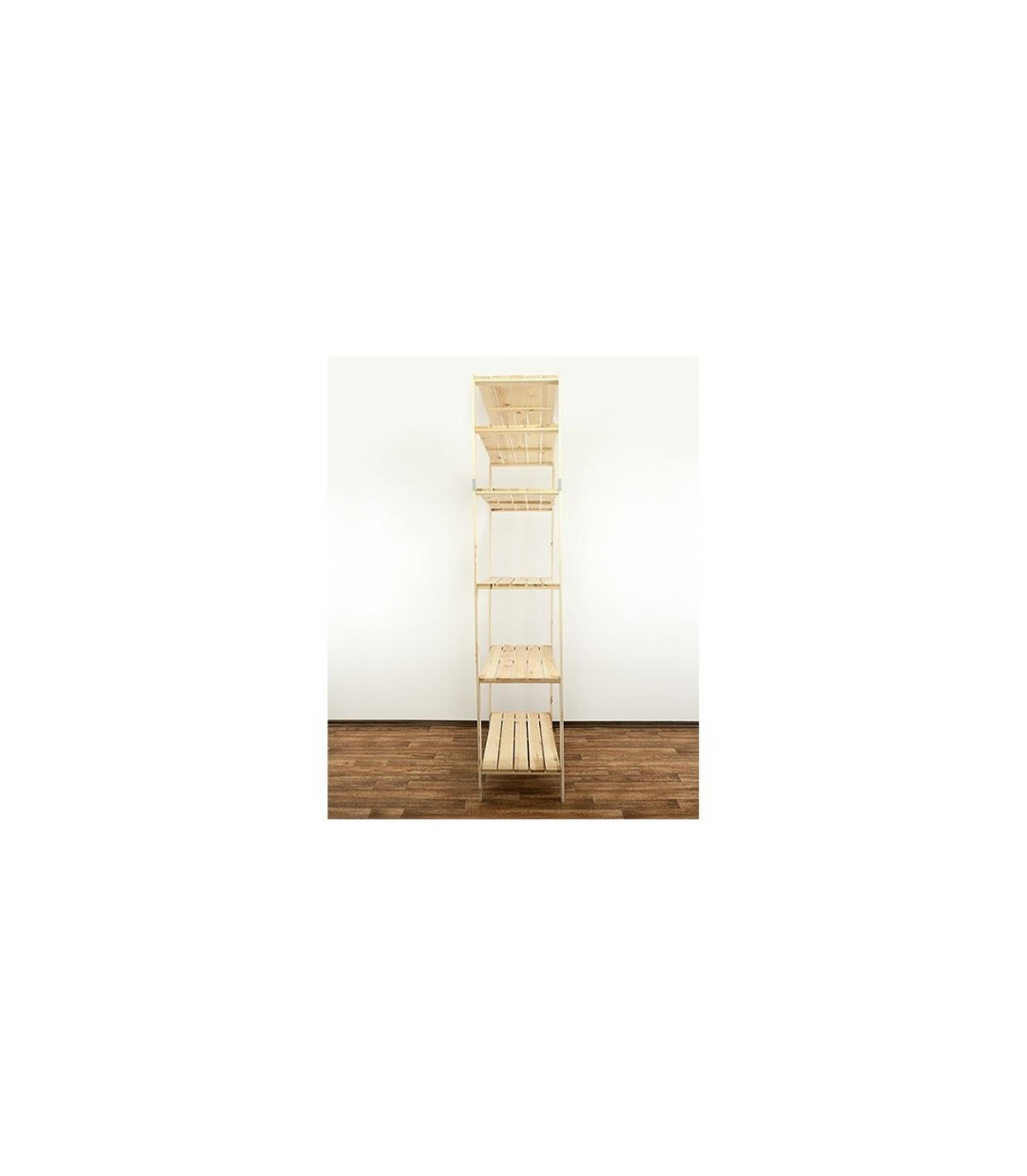 HOLZREGAL WOODLAND 230x120x50cm 6 Fachboden Kiefernholz Natur - Naturfarben, Holz (120/230/50cm) - PROREGAL