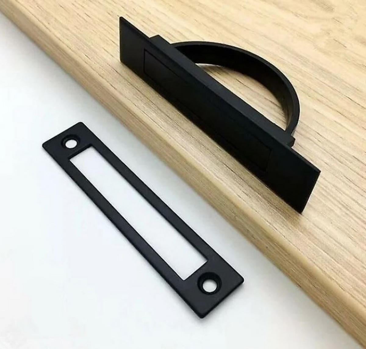 MÖBELGRIFF Schwarz 1er-Set - Schwarz, Metall (2.1/3/10cm)