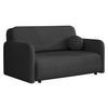 SCHLAFSOFA Viva Sun III - Schwarz, Holz/Textil (150/85/103cm) - MIRJAN24