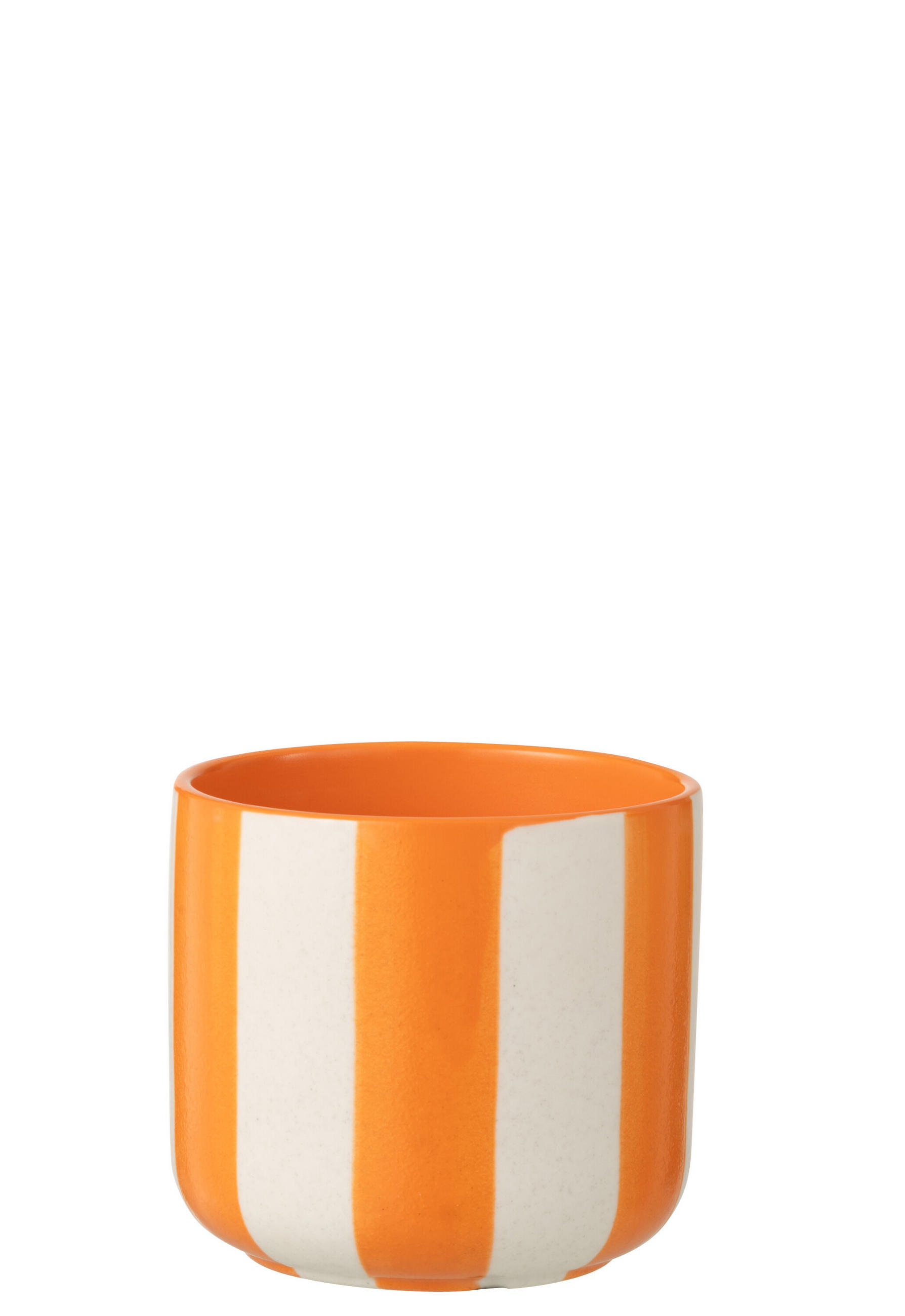 J-Line Blumentopf Orange 12.5 cm