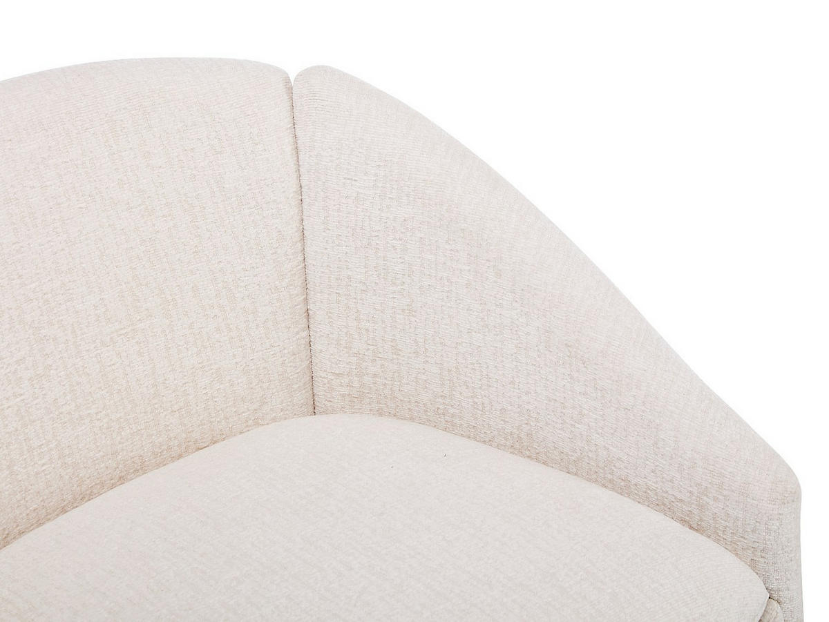 SESSEL mit gerader Rückenlehne - 1 Person - Stoff - Beige - - Beige, Textil (70/73/68cm) - Vente-Unique