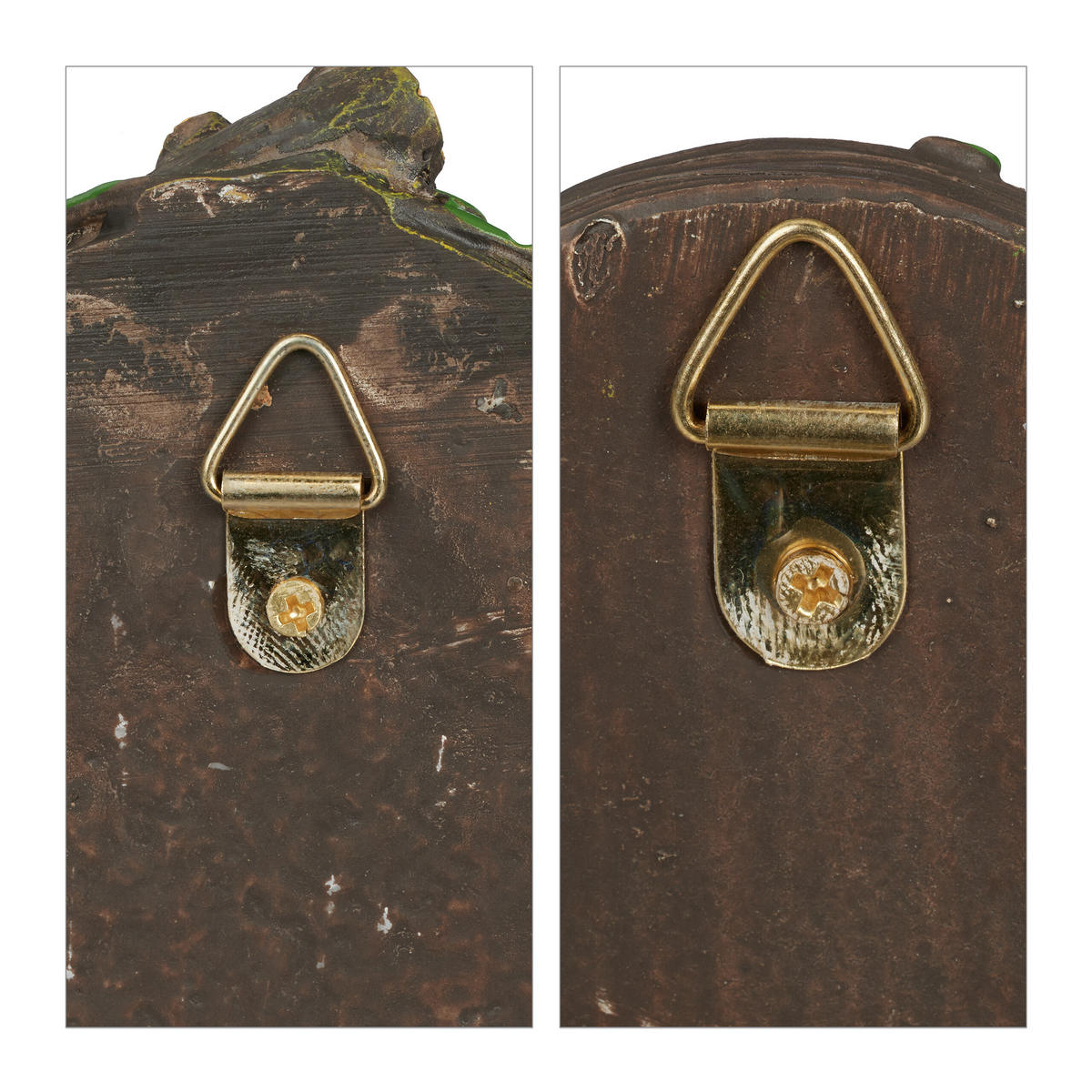 4-DIELNA súprava dverí pre víly - viacfarebná, plast (10/14/2cm) - Relaxdays