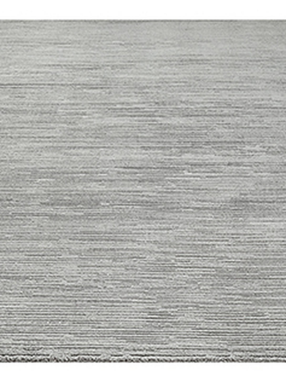 TEPPICH Kurzflor KASOS Waschbar Gestreift Polyester Grau 80 x 150 cm - Grau, Textil (80/150cm) - KADIMA DESIGN