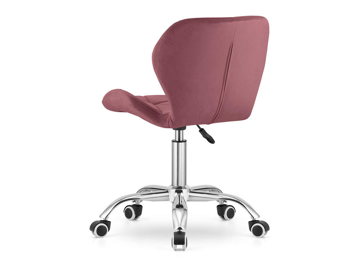 DREHSTUHL Avola, dunkelrosa - Pink, Textil (47.5/86.5/55.5cm)