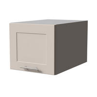 KÜCHENAUFSATZSCHRANK Oslo W6B/40 Grau Matt / Kaschmir Matt 40 / 59 / 36cm - Kaschmir/Grau, Holz/Holzwerkstoff (40/36/59cm) - Feldmann-Wohnen