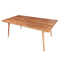 ESSTISCH MYSTIC LIVING Akazie Natur 200cm - Braun, Holz (100/200/76cm) - riess-ambiente