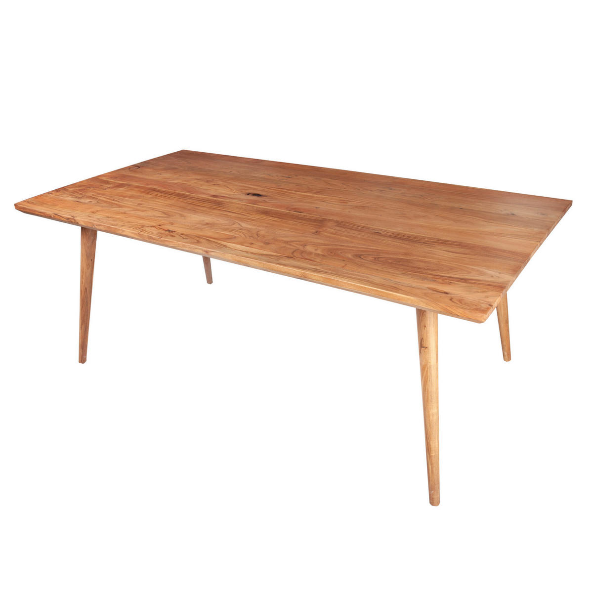 ESSTISCH MYSTIC LIVING Akazie Natur 200cm - Braun, Holz (100/200/76cm) - riess-ambiente