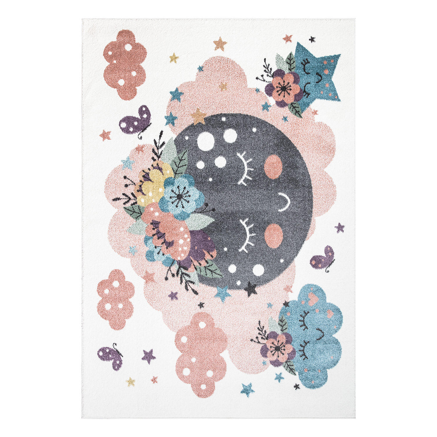 KINDERTEPPICH Anime 917 Creme 80x150 cm - Multicolor/Creme, Textil (80/150cm) - carpet city