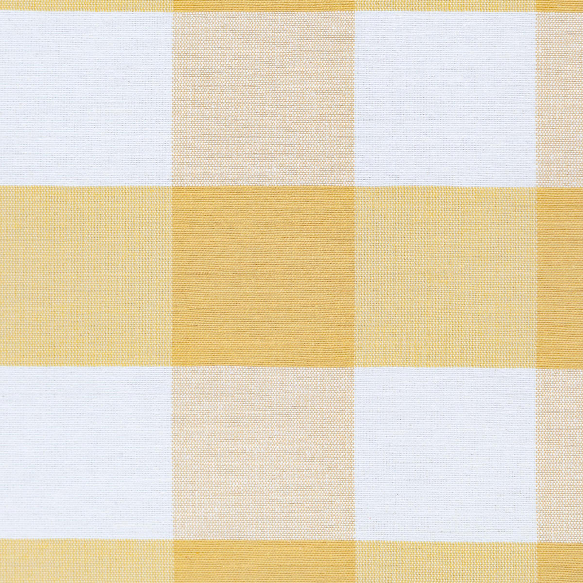 KOPFTEIL Gepolstertes Vichy-Stoff Gelb 145/52/3 cm LAREDO - Gelb, Textil (145/52/3cm) - RNT By Really Nice Things