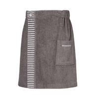 SAUNAKILT Rom Herren - 46-54 - Dunkelgrau - Dunkelgrau, Textil (55/150cm) - SCHIESSER