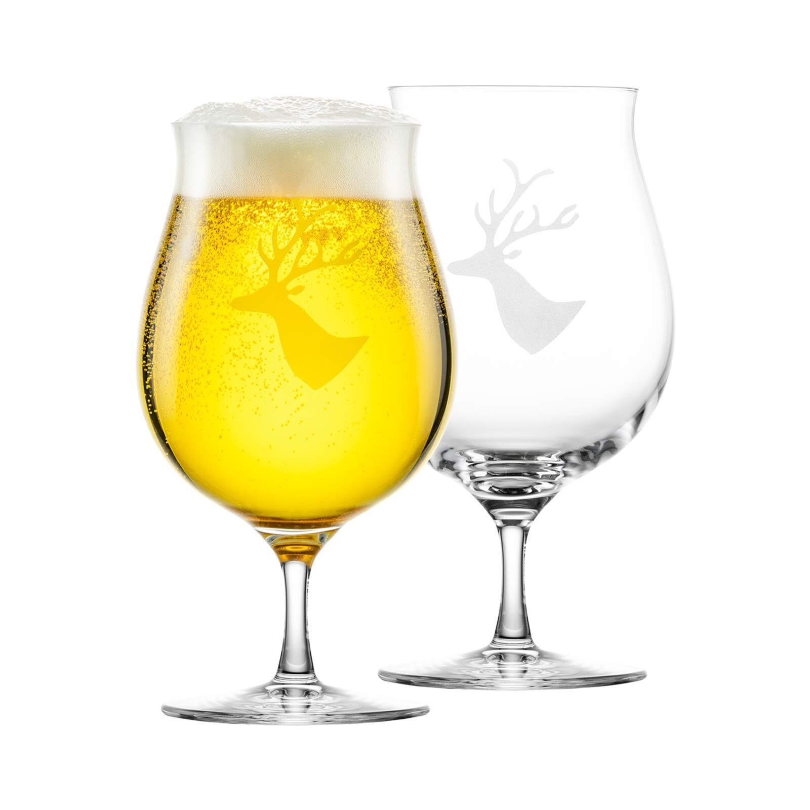 WEIZENBIERGLÄSER Chalet transparent 520 ml 2er Set - Transparent, Glas (0.52L) - Eisch