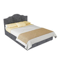 STAURAUMBETT 140/200 cm DE-32959 mit Pneumatik-Stauraum und Matratze Grau - Grau, Metall (140/200cm) - ComfortXL