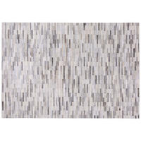 KURZFLOR-TEPPICH Ahilli 230/160 cm - Grau, Fell (160/230cm) - Beliani