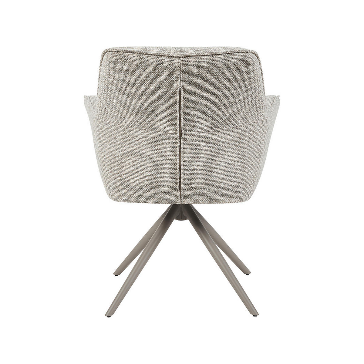 ESSZIMMERSTUHL Kimora - Beige - 66/65/86 cm - 2er-Set - Beige, Textil (65/86/66cm) - LABEL51