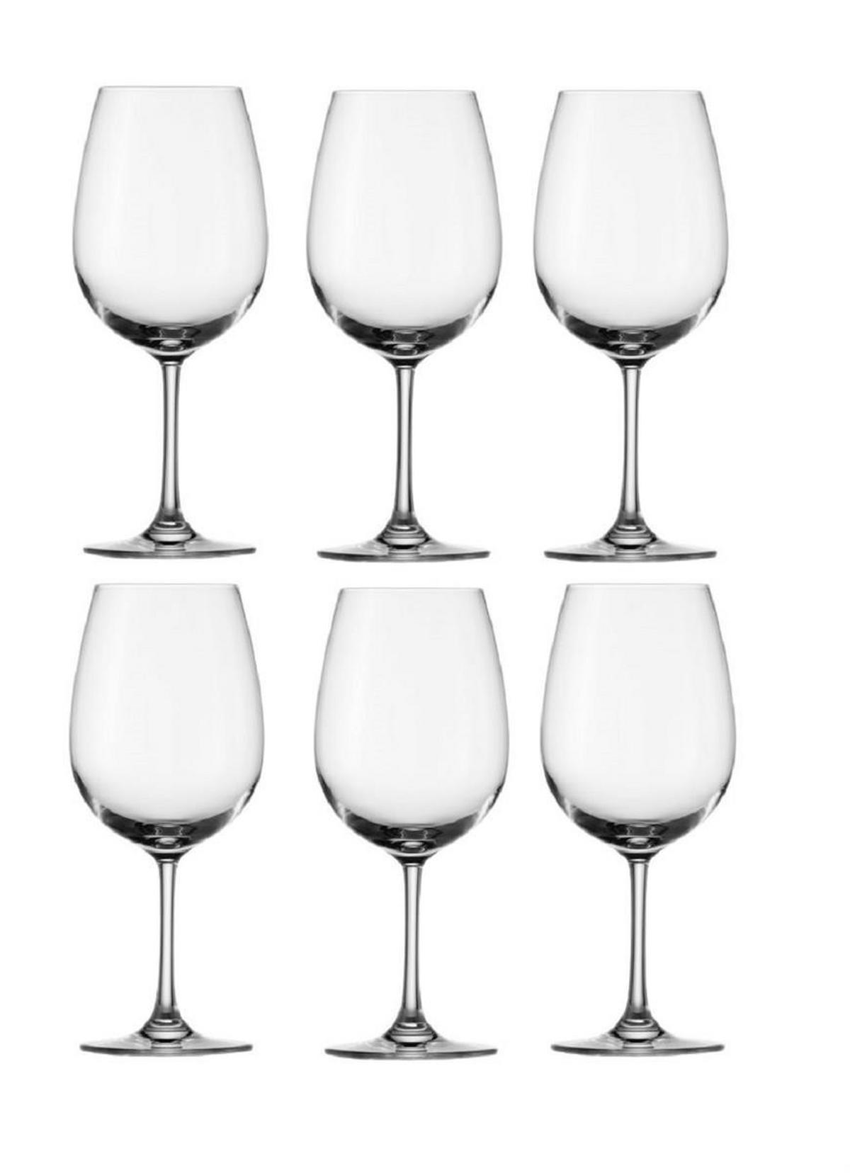 WEINLAND Bordeauxglas 540ml (6er Set) - Transparent, Glas (0.54L) - Stölzle