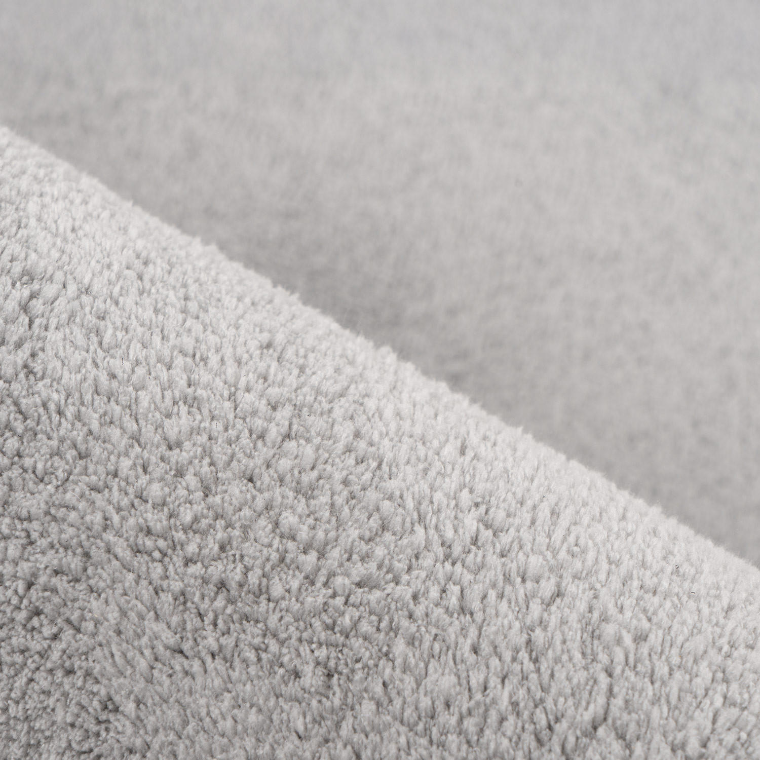 Thumbnail - carpet city Kurzflor-Teppich, Grau, Textil, Uni, Rechteckig, 160x220 cm, Oeko-Tex® Standard 100, waschbar, Teppiche & Bö...