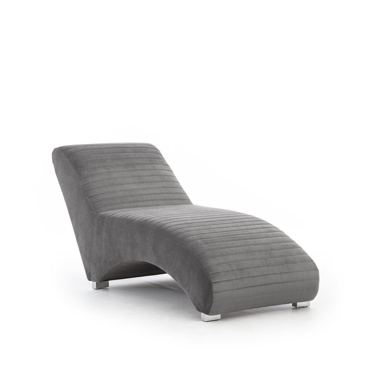 RELAXLIEGE Abramo In Kronos - Dunkelgrau, Holzwerkstoff/Textil (73/80/170cm) - Fun Möbel