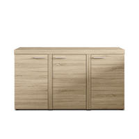SIDEBOARD Spacoro 3D Eiche Sonoma 148,8/82/40,3 cm – Wohnzimmer Kommode Modern - Sonoma Eiche, Holzwerkstoff/Kunststoff (149/82/40cm) - AX Living